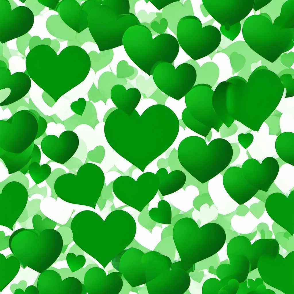 Heart Background Wallpaper - green heart wallpaper  