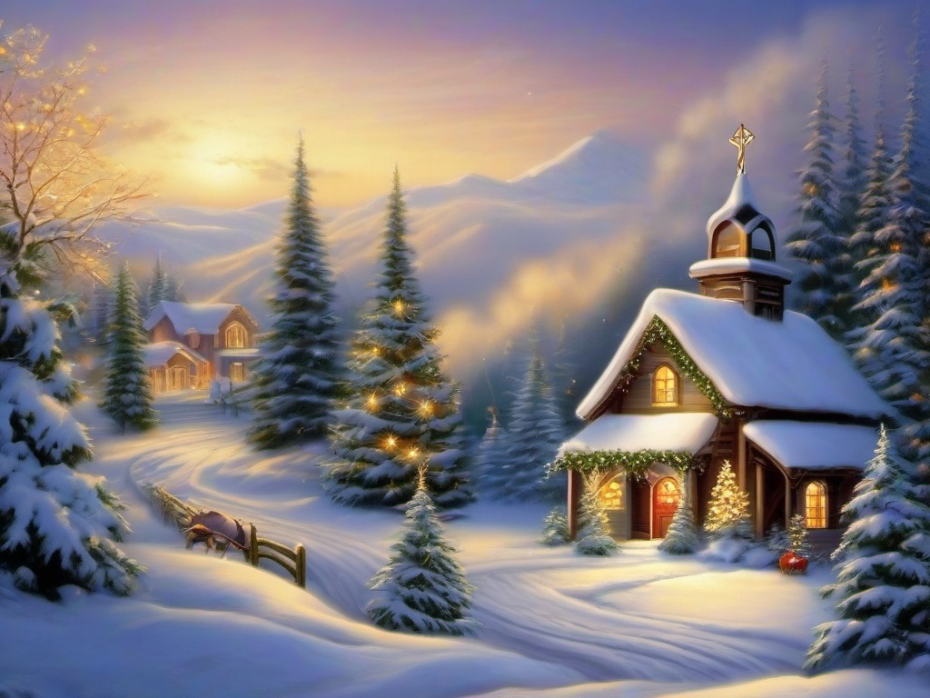 Free Christian Christmas Wallpaper  