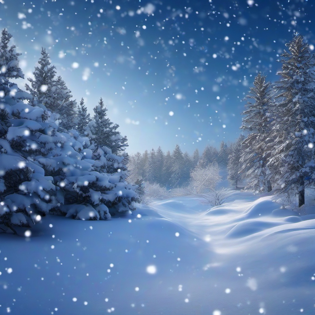 Snow Background Wallpaper - winter snowfall background  