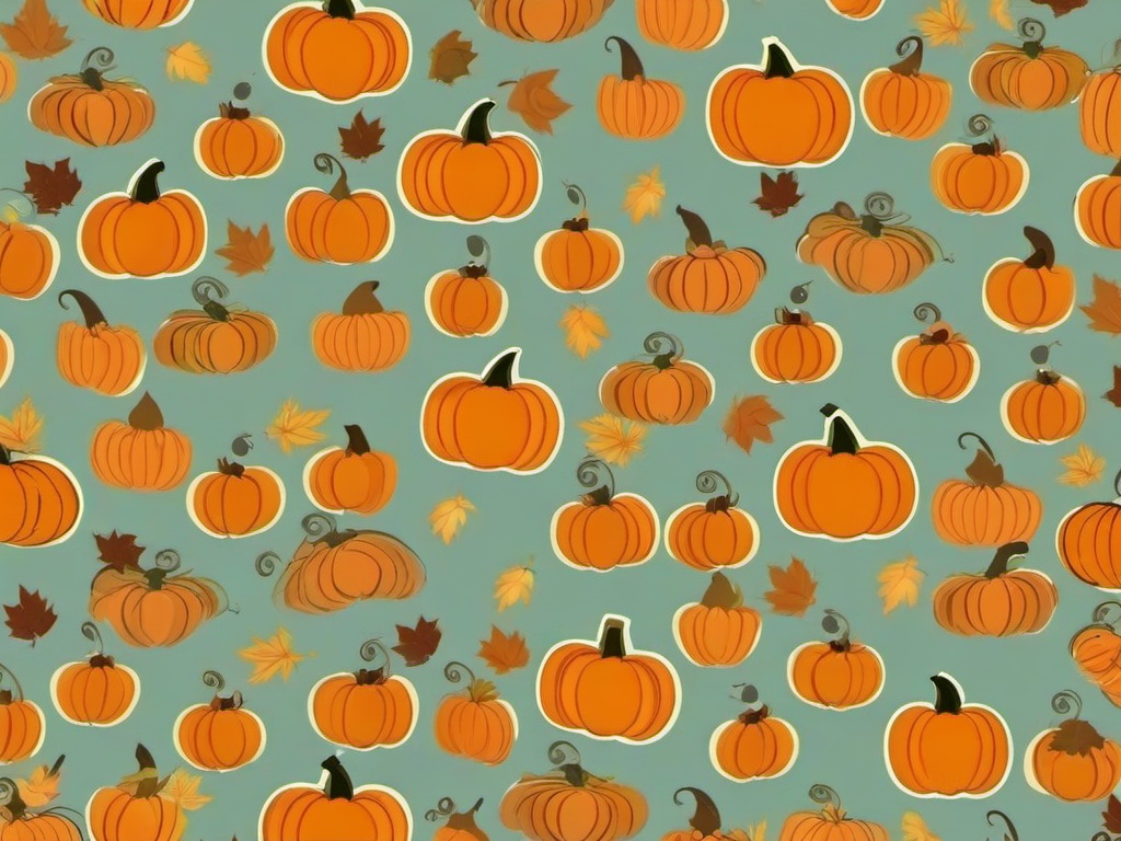 Fall Background Wallpaper - fall background with pumpkins  