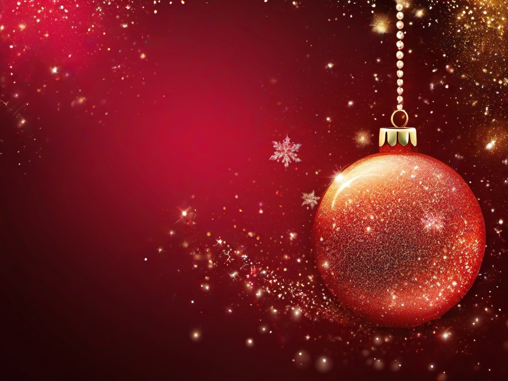 Glitter Christmas Wallpaper  