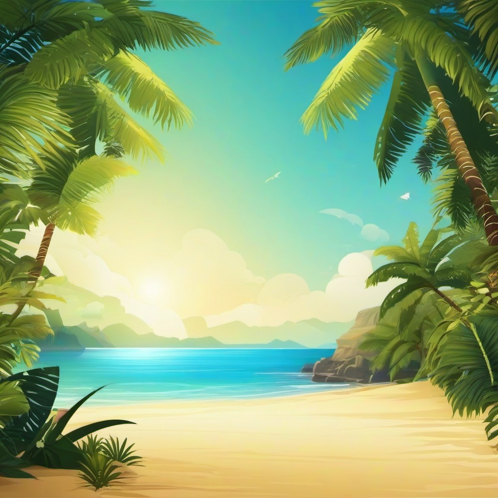 Beach Background Wallpaper - beach background animated  