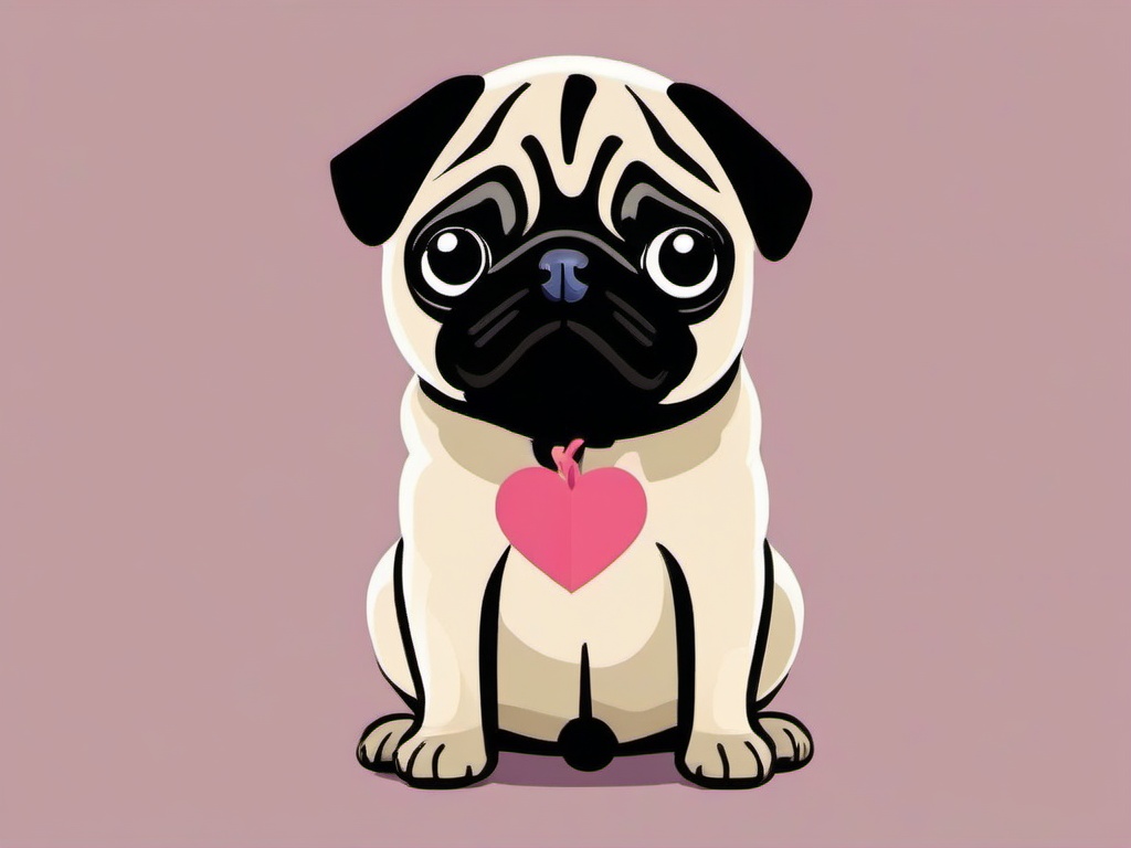 pug wallpaper cute  ,desktop background wallpaper