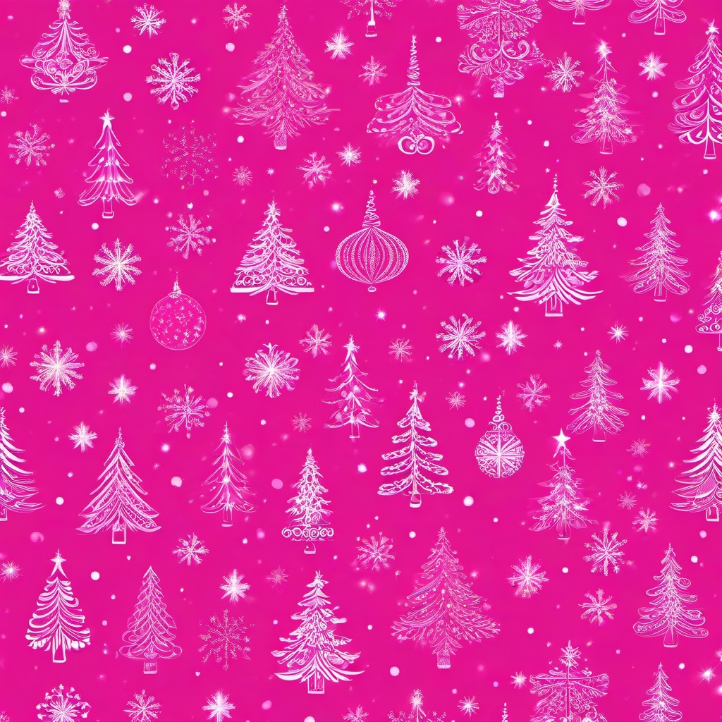 christmas pink wallpaper  