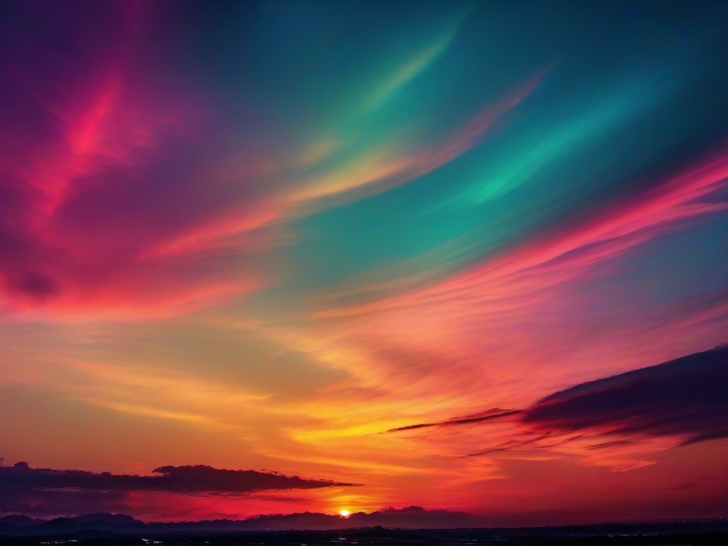 Colorful Sky Background  ,desktop background wallpaper