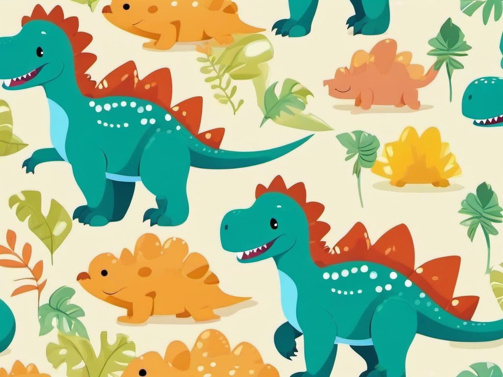 wallpaper cute dino  ,desktop background wallpaper