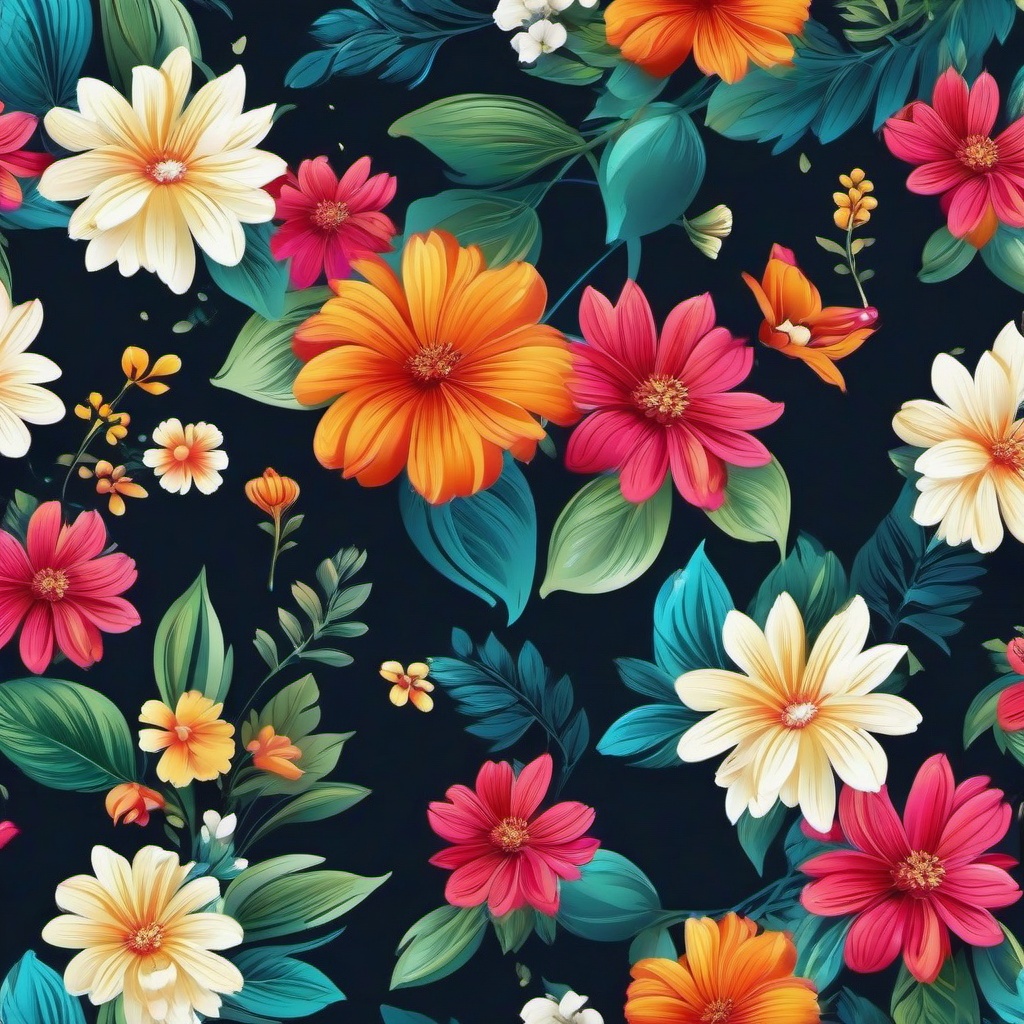 Flower Background Wallpaper - bright floral background  