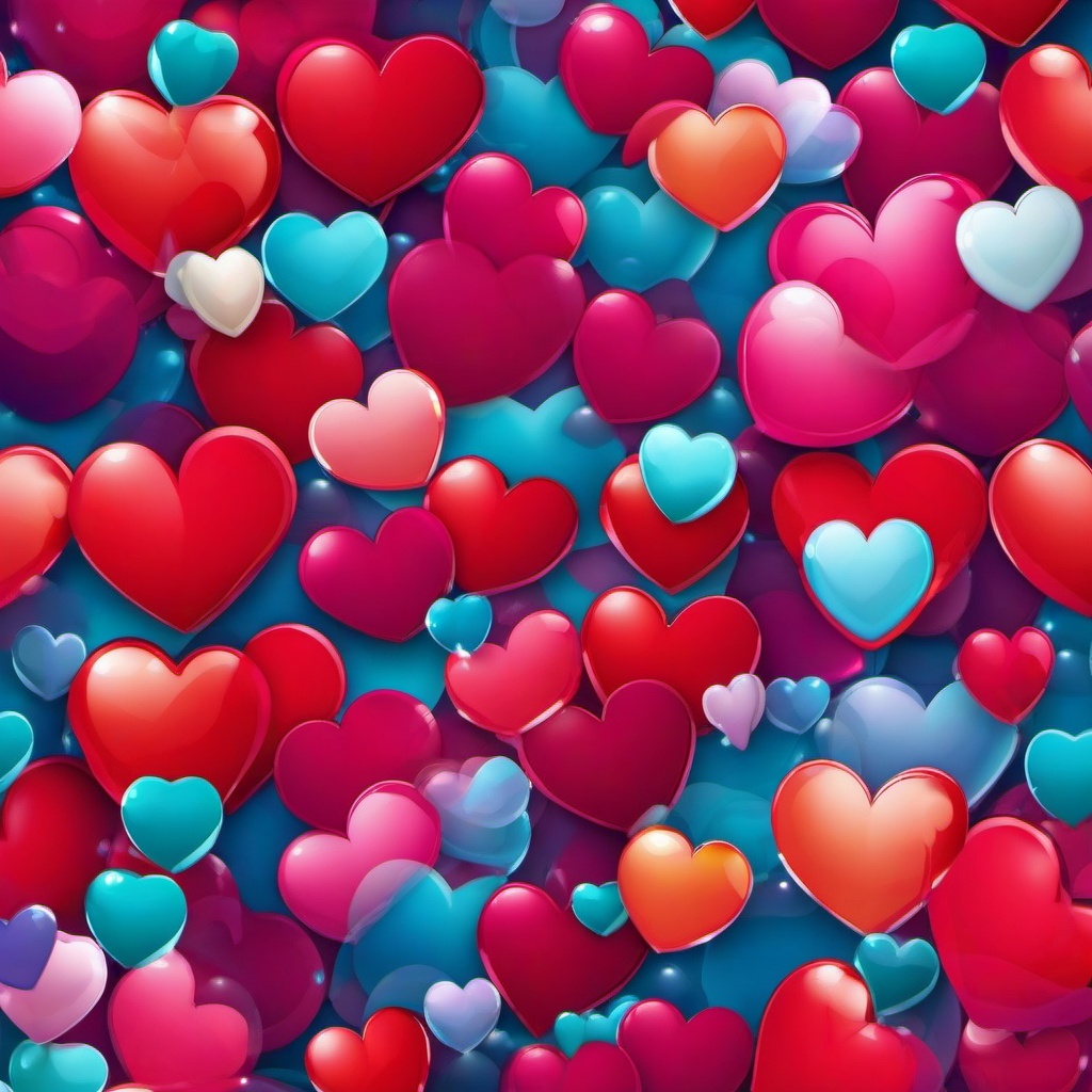 Heart Background Wallpaper - bubble heart background  