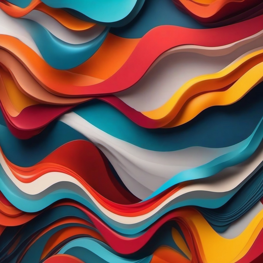 Colorful murals with abstract shapes and dynamic, energetic strokes top view, product photoshoot realistic background, hyper detail, high resolution