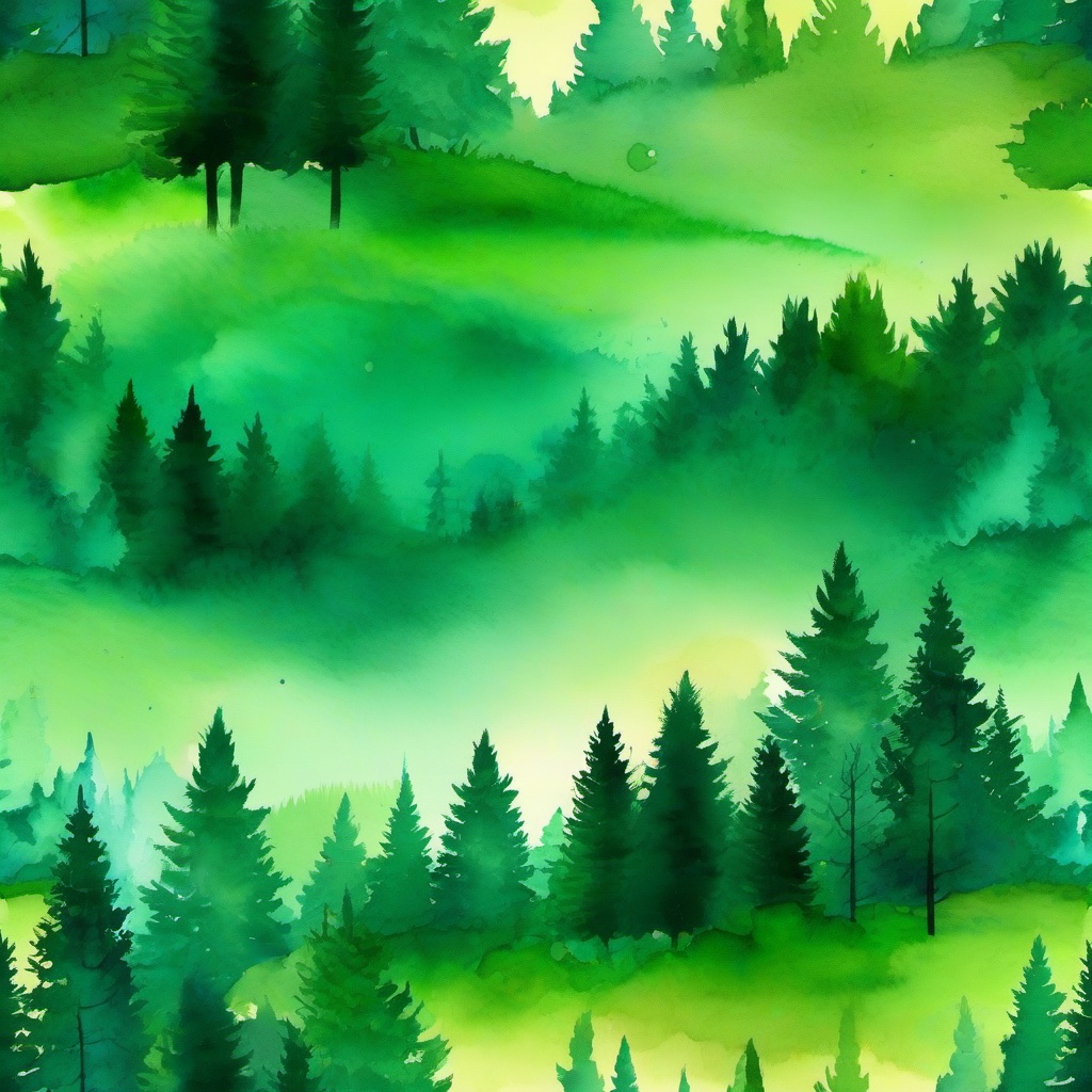 Forest Background Wallpaper - watercolor forest background  