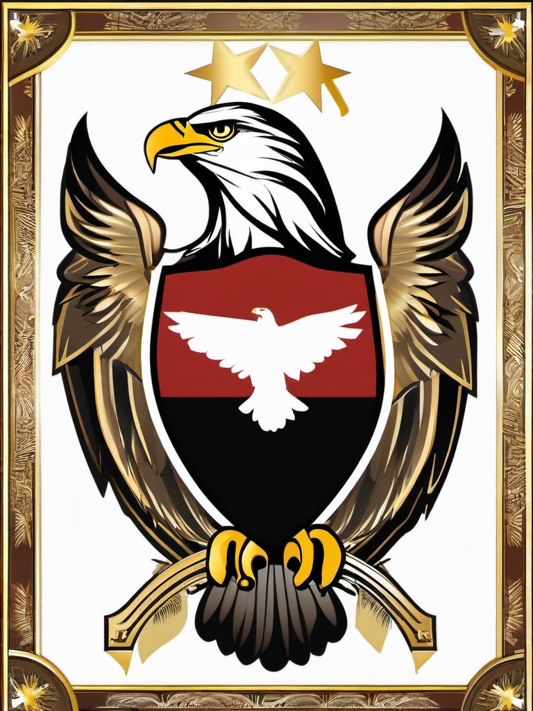 Eagle clipart - eagle representing national pride  