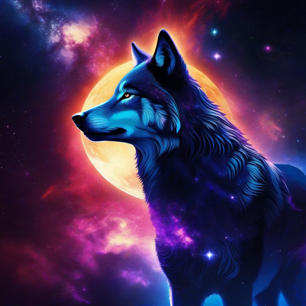 Galaxy Background Wallpaper - epic galaxy wolf wallpaper  