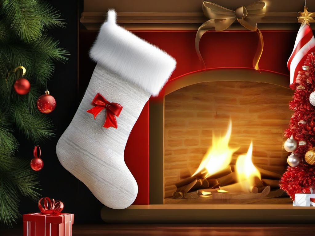 Christmas Stocking Wallpaper  