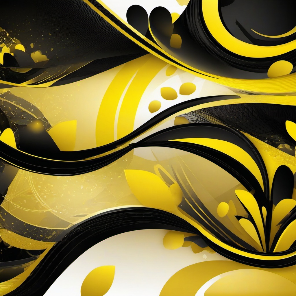 Yellow Background Wallpaper - high resolution black and yellow background  