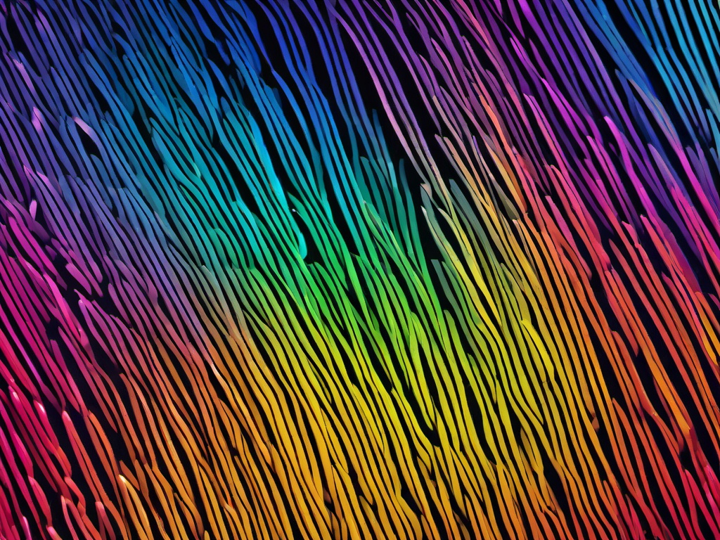 Rainbow Phone Background  