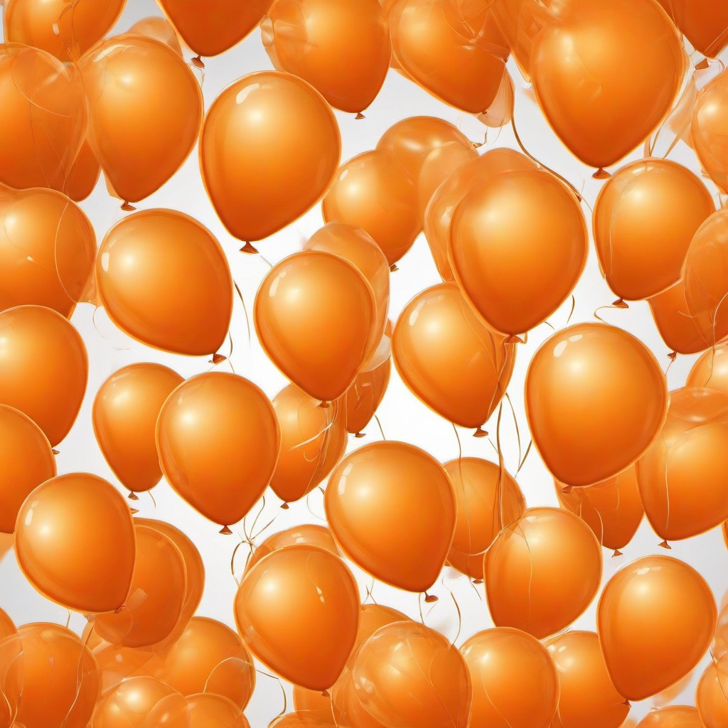 Orange Background Wallpaper - orange balloons background  