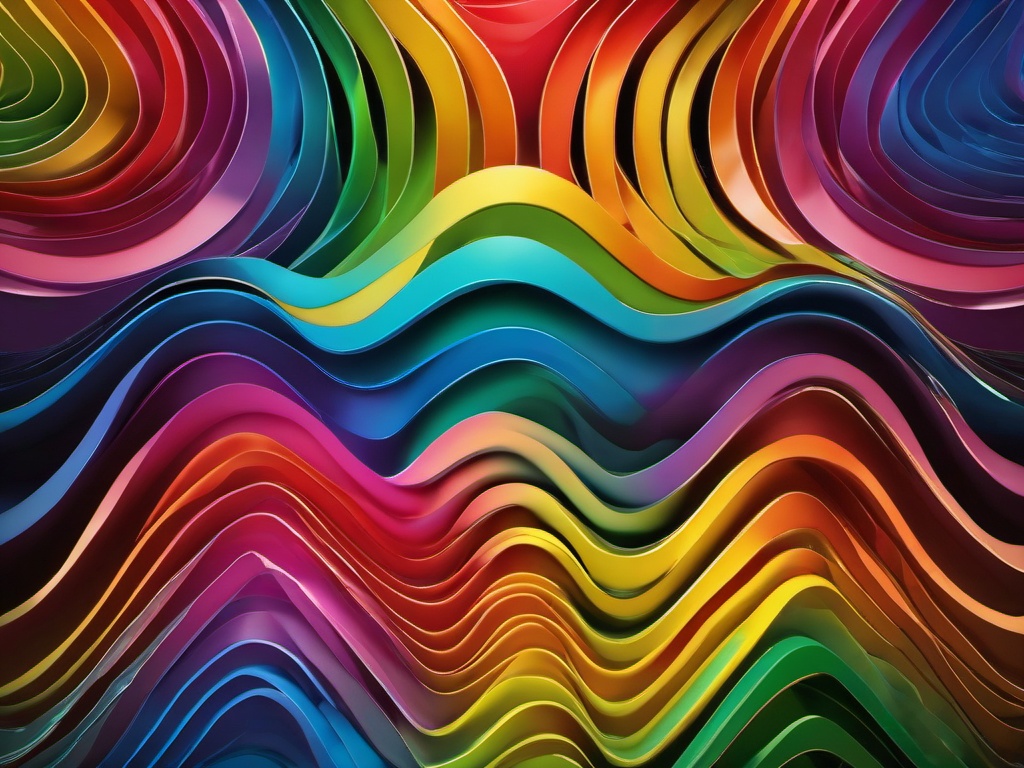 Background Of Rainbow  