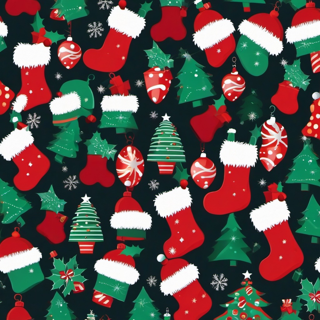 Christmas Background Wallpaper - stocking background  