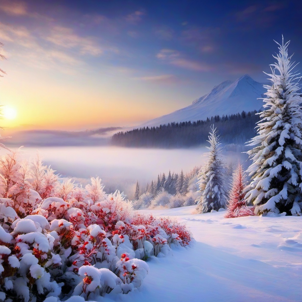 Winter background wallpaper - winter flower wallpaper  
