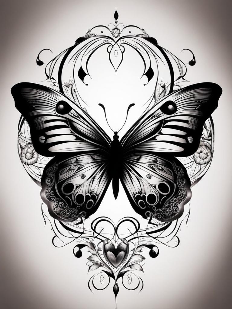 butterfly tattoo designs with various styles and meanings. 