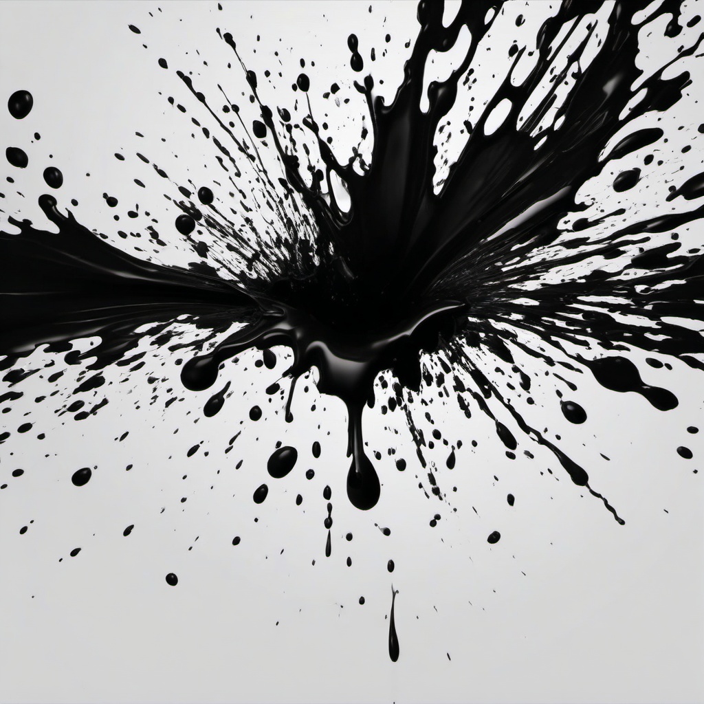 Splash Background - black paint splash background  