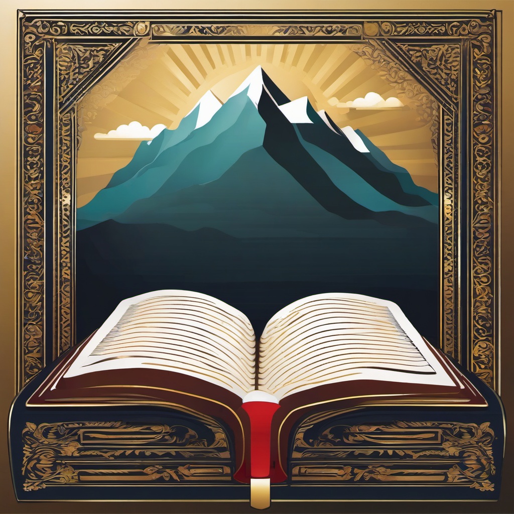 Bible clipart - Bible with a beautiful cover design  