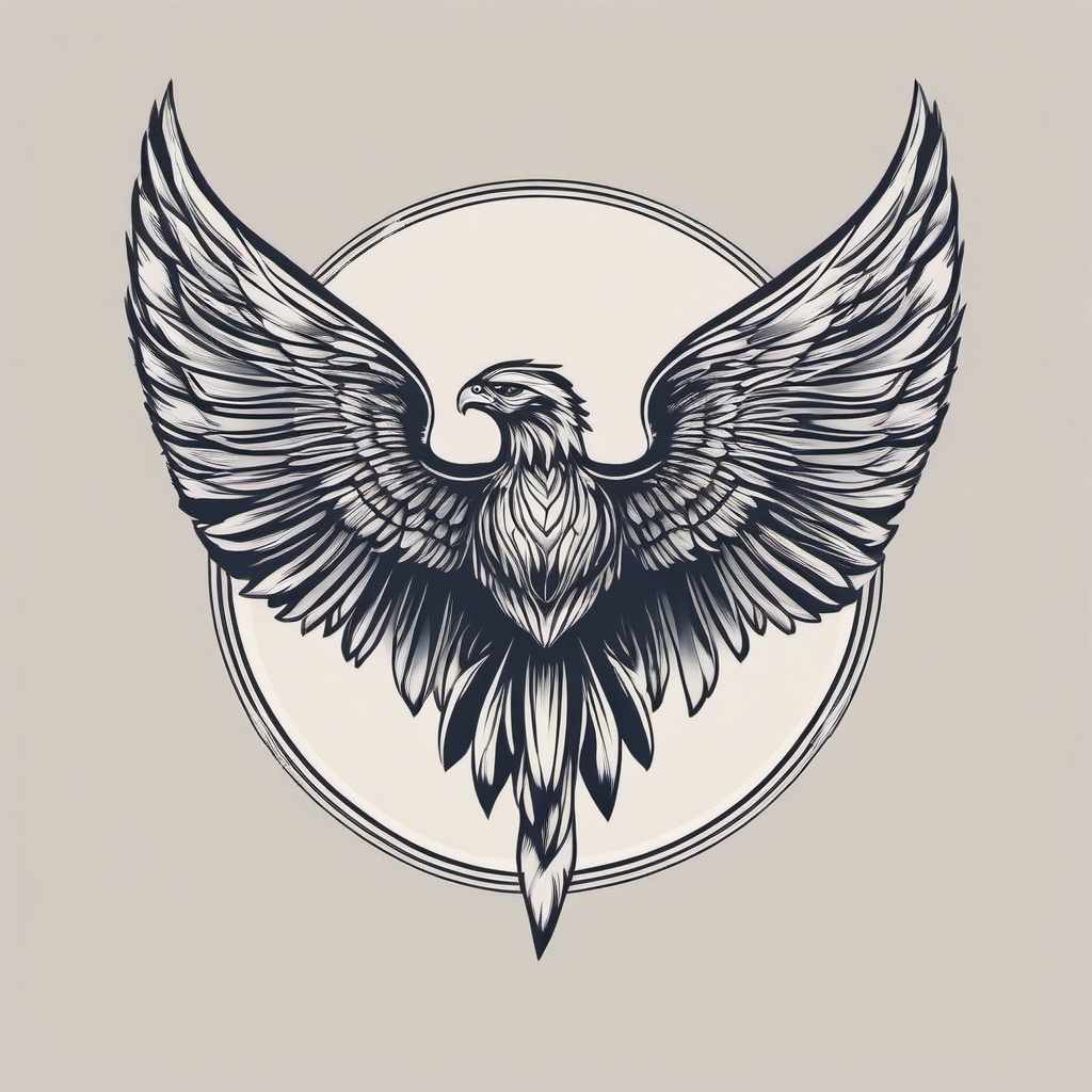 Icarus Tattoo Minimalist - Simplify the iconic image for a subtle impact.  minimalist color tattoo, vector