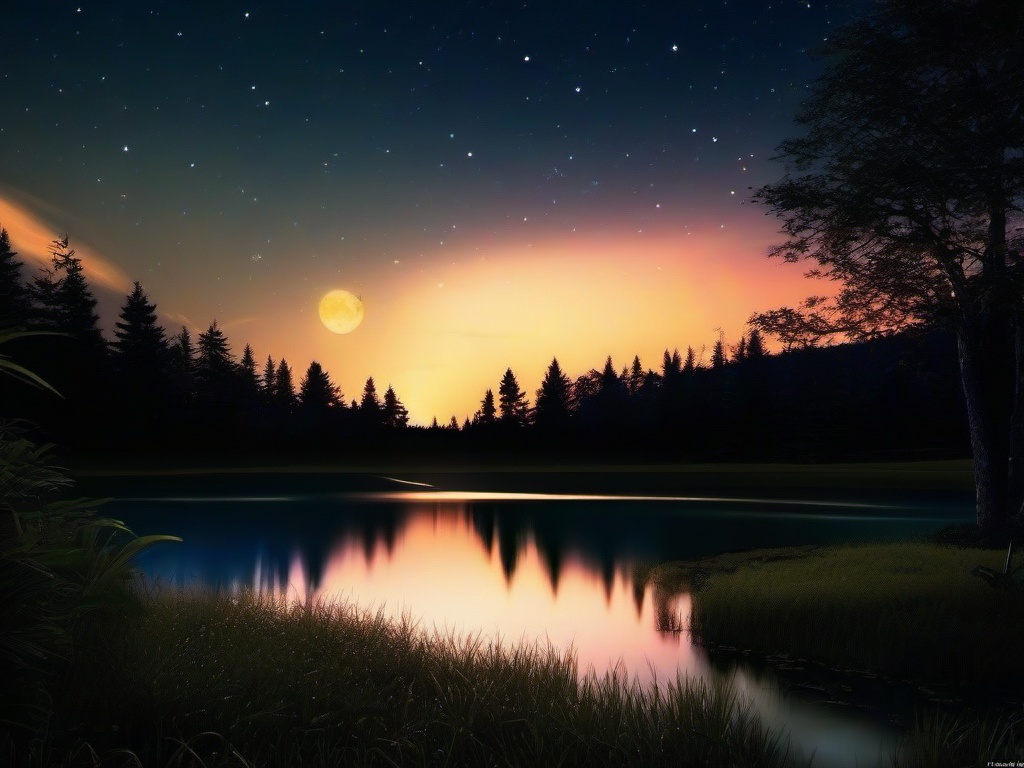 Nature Wallpaper Night Sky  ,desktop background wallpaper