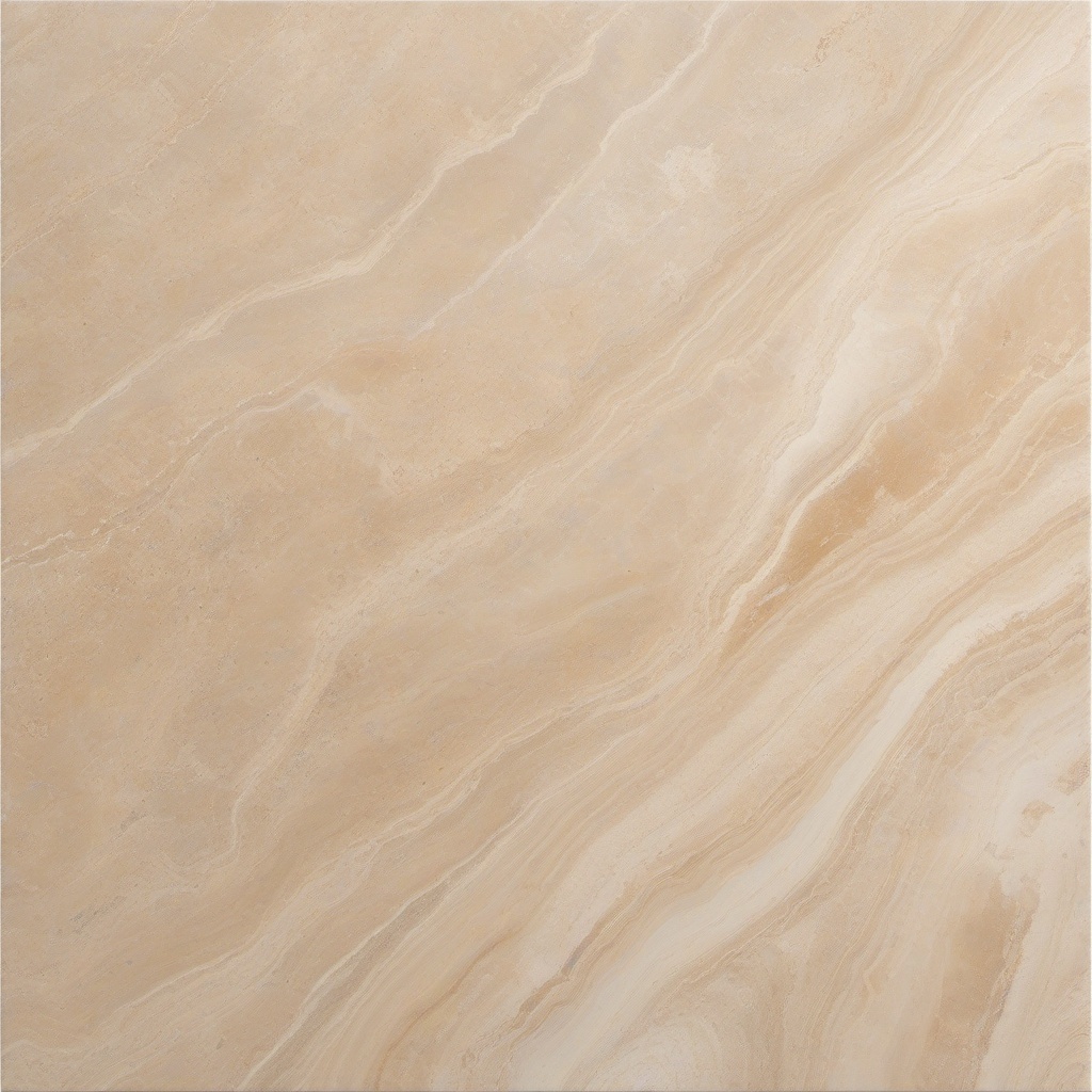 Travertine in warm beige with a tumbled and antiqued finish top view, product photoshoot realistic background, hyper detail, high resolution