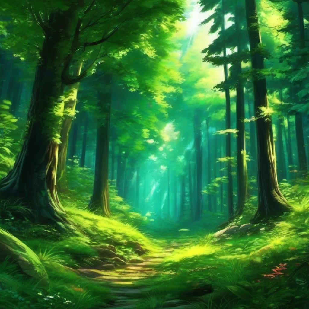 Forest Background Wallpaper - anime forest wallpaper  