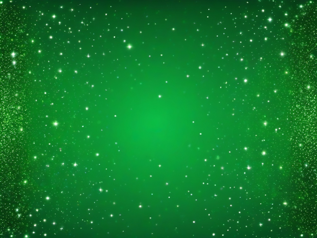 Green Sparkle Background  