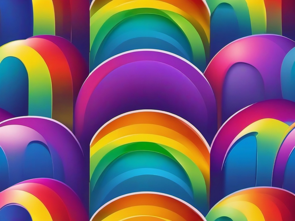 Rainbow Background Color  