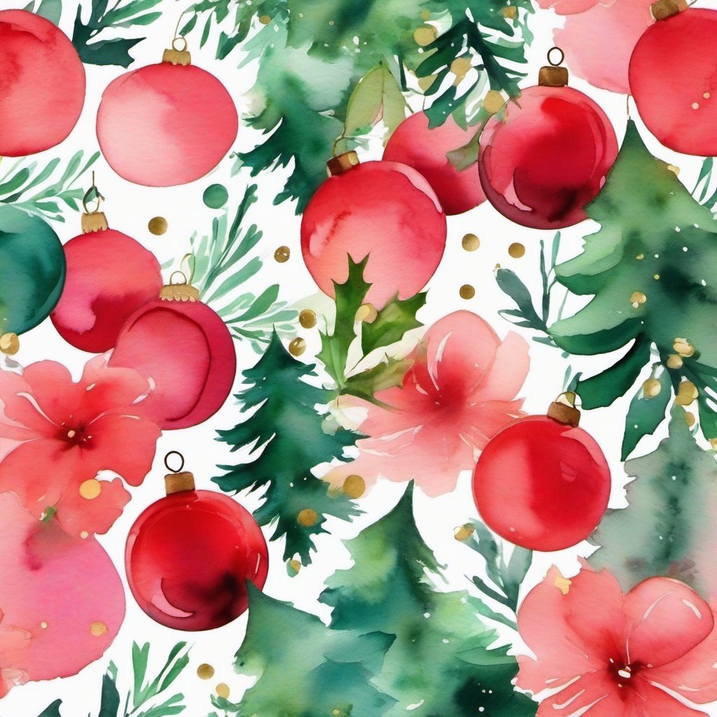 Christmas Background Wallpaper - christmas watercolor background  