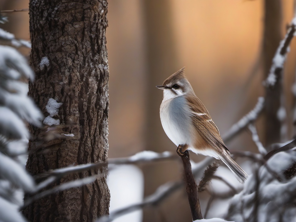 Winter Wildlife Encounters  background picture, close shot professional product  photography, natural lighting, canon lens, shot on dslr 64 megapixels sharp focus