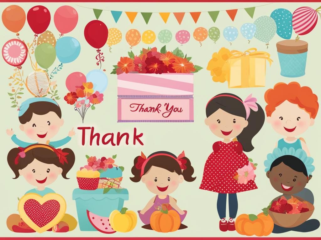 thank you clipart - expressing gratitude with a smile. 