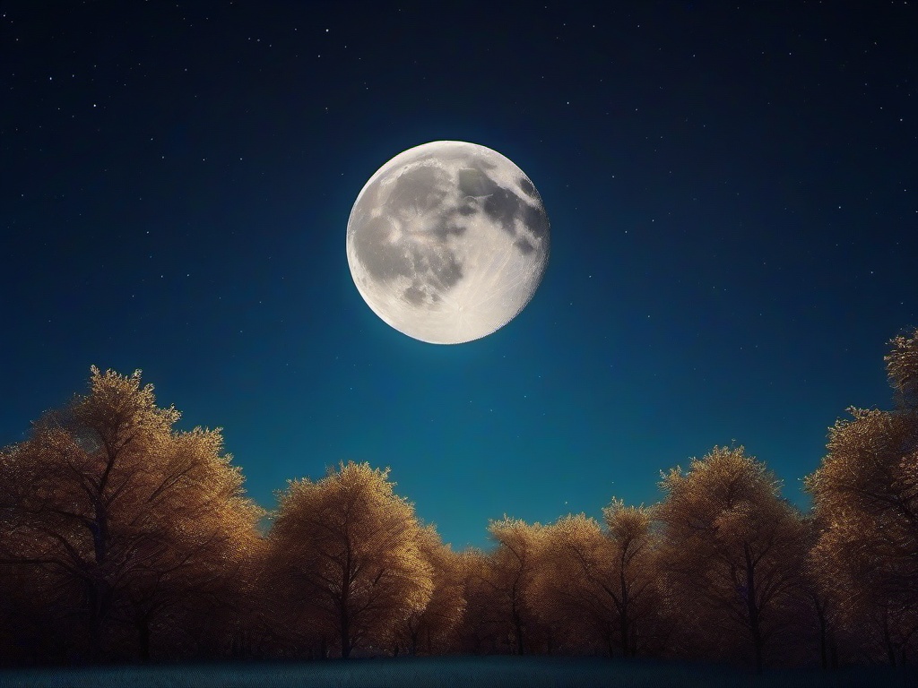 Moon Sky Background  ,desktop background wallpaper