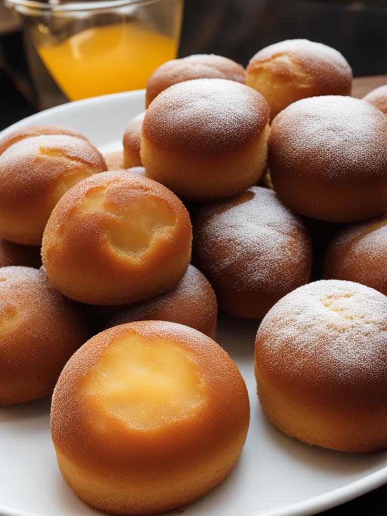 pão de mel at a brazilian bakery - savoring brazilian pão de mel, honey-filled spiced cake bites, at a delightful bakery. 