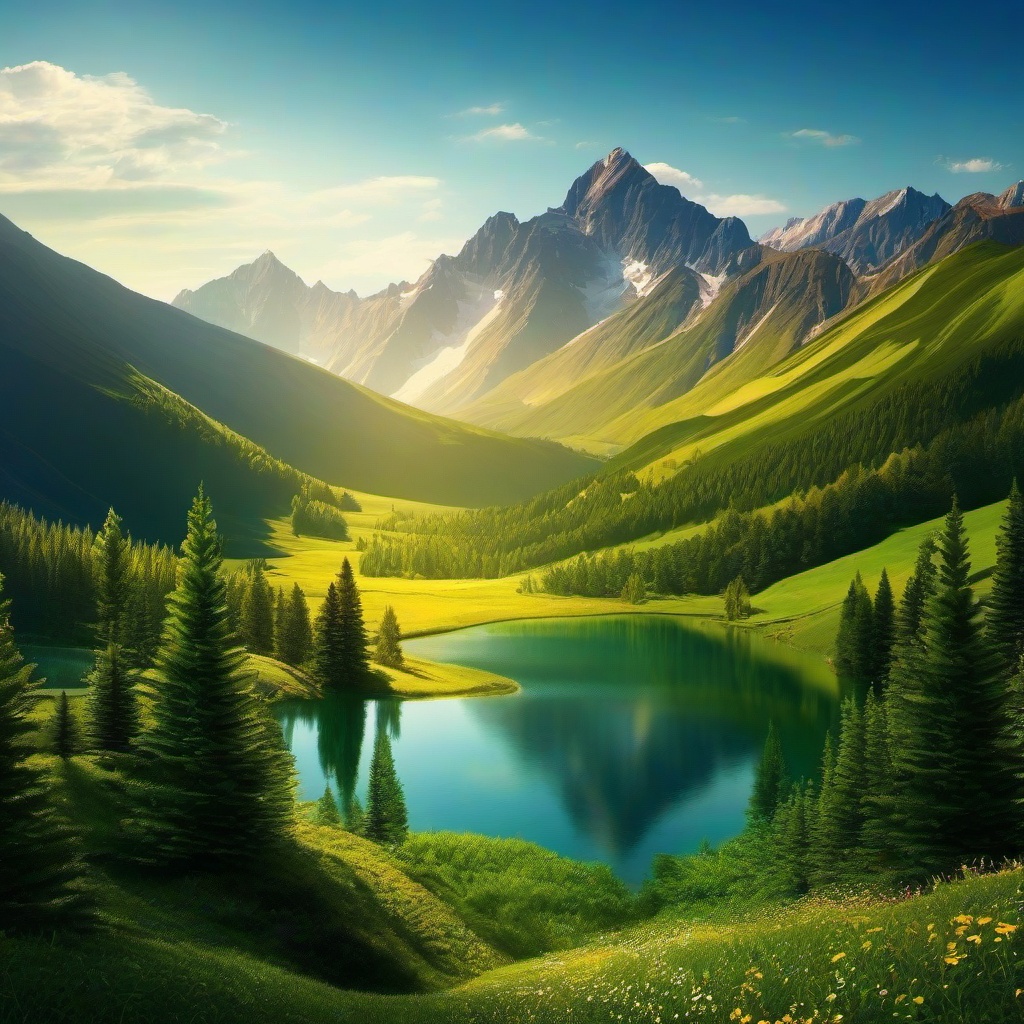 Mountain Background Wallpaper - summer mountain wallpaper  