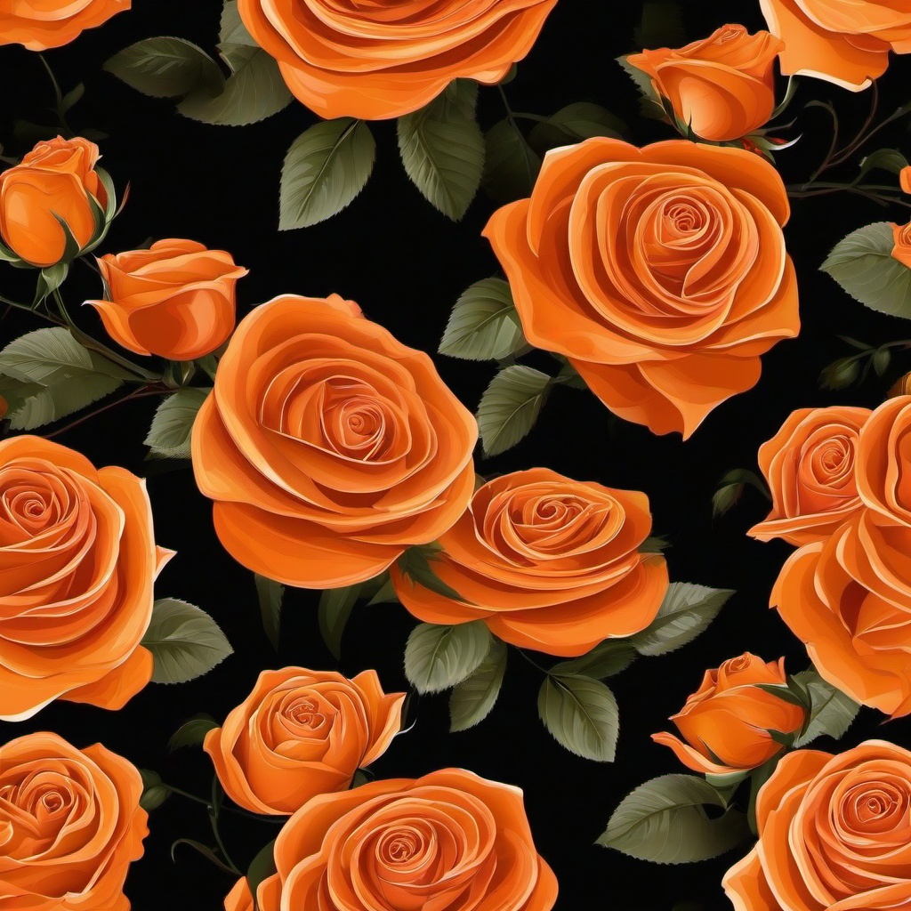 Orange Background Wallpaper - orange rose black background  