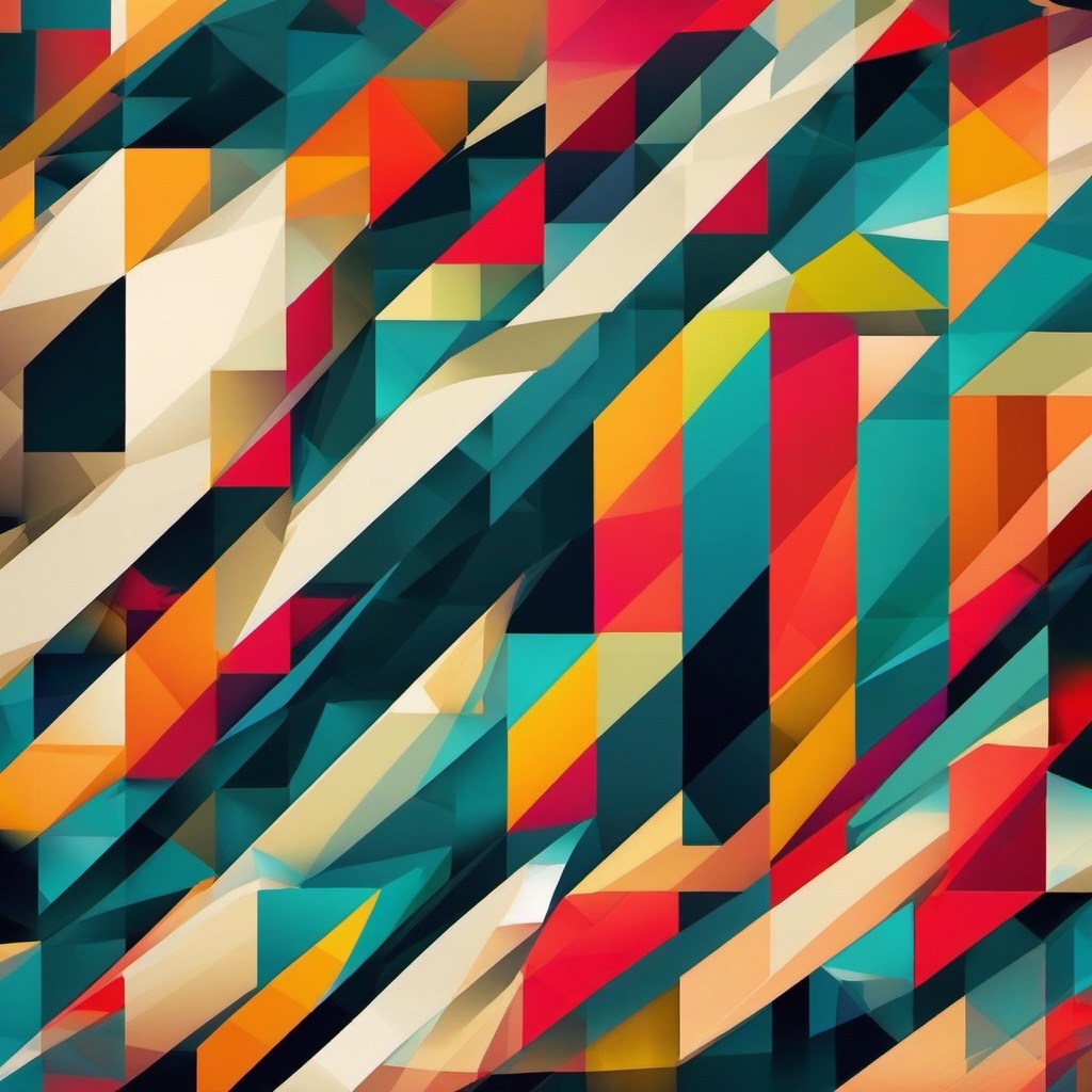 Geometric Background - colorful geometric background  