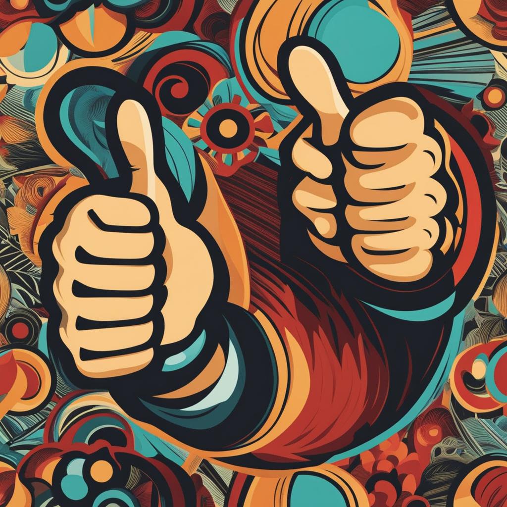 thumbs up clipart 