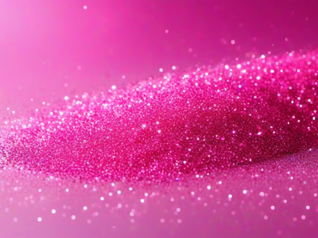 Pink And White Glitter Background  