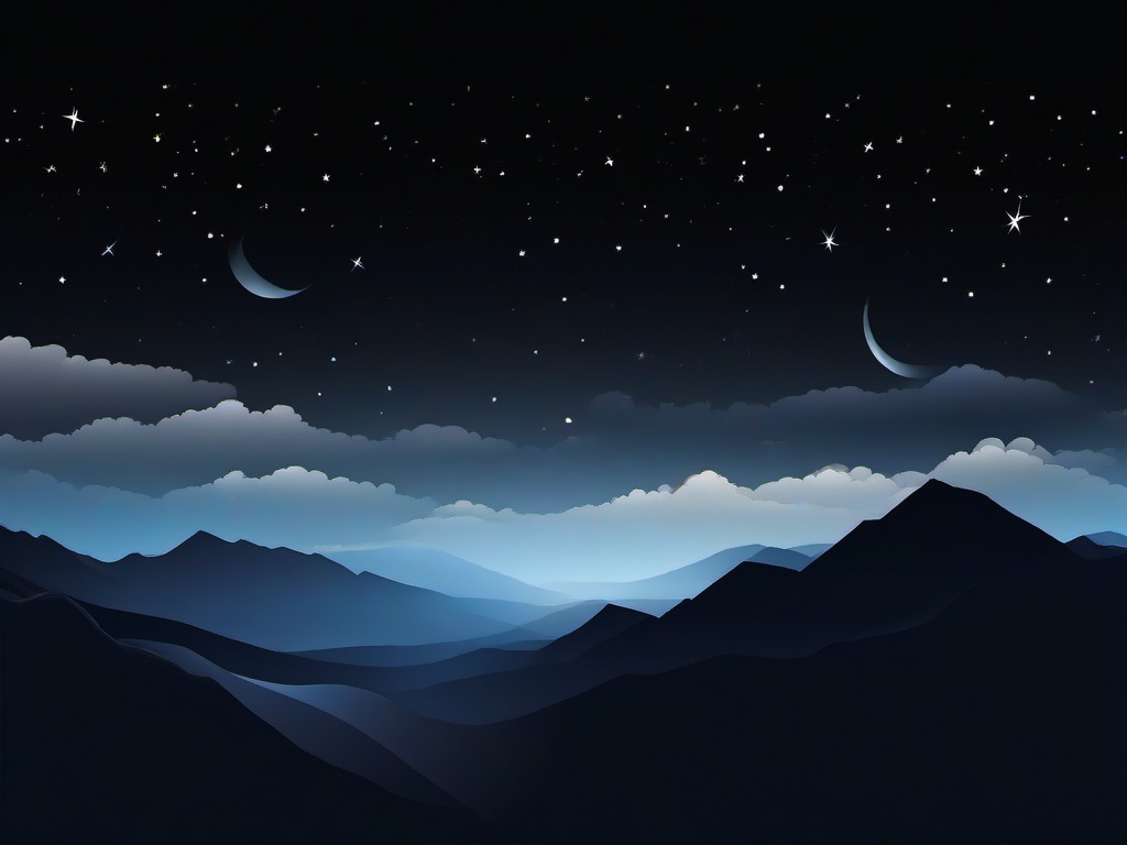 Night Sky Black Background  ,desktop background wallpaper