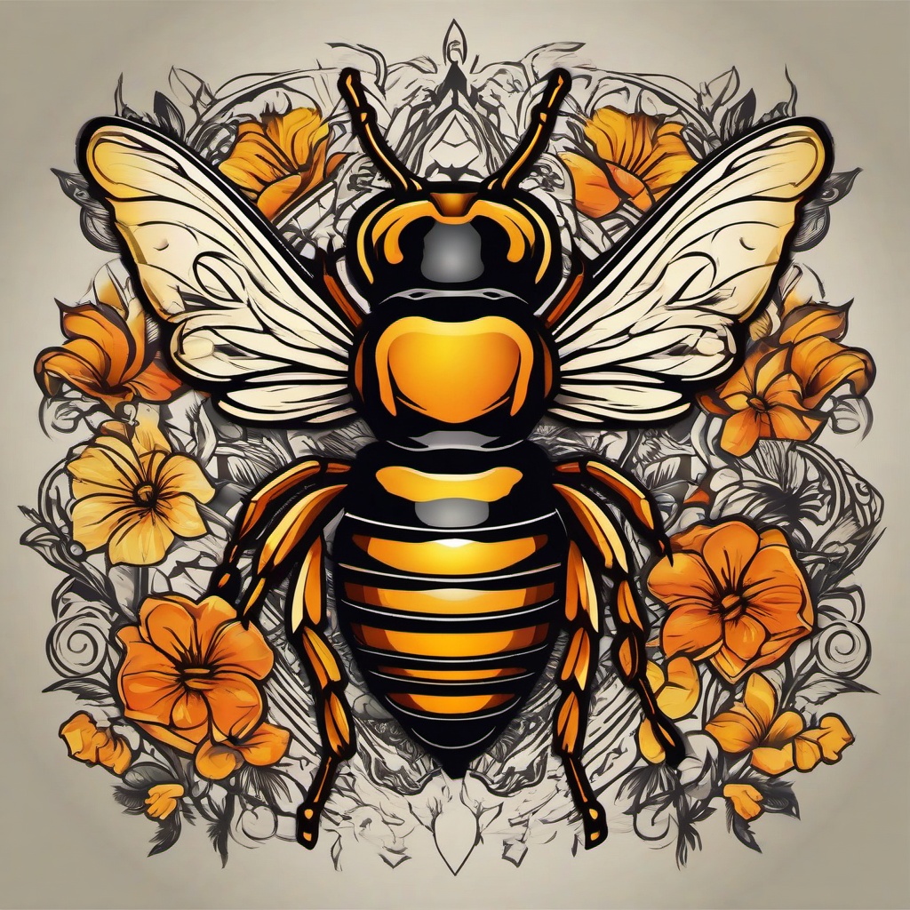 beehaw tattoo  vector tattoo design