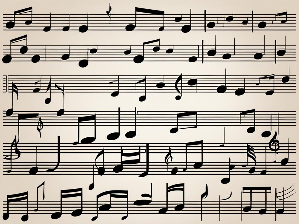 music notes clipart 