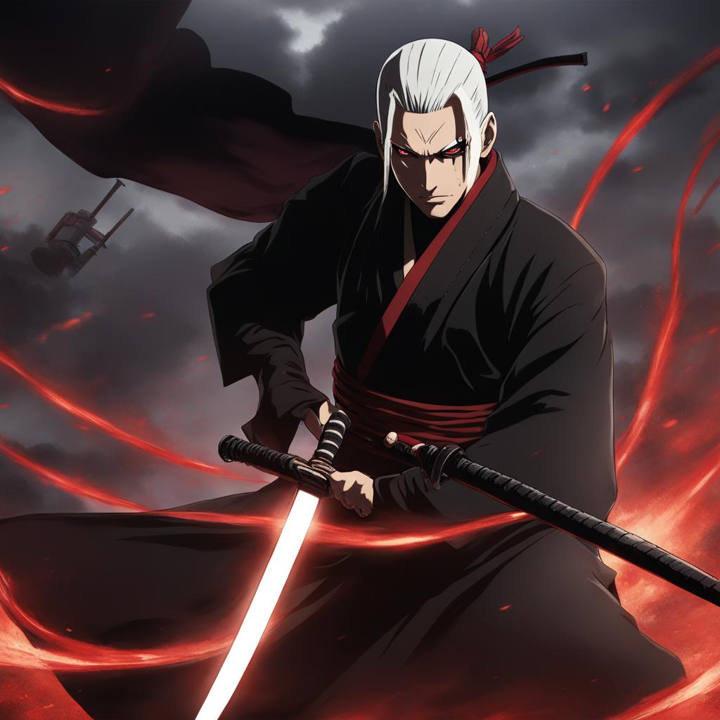 hidan performs dark rituals and engages in deadly combat. 