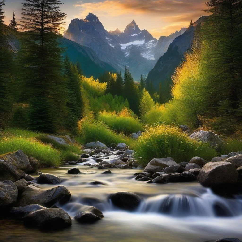 Mountain Background Wallpaper - mountain stream background  