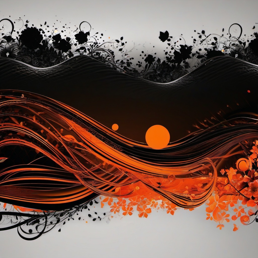 Orange Background Wallpaper - black red orange wallpaper  