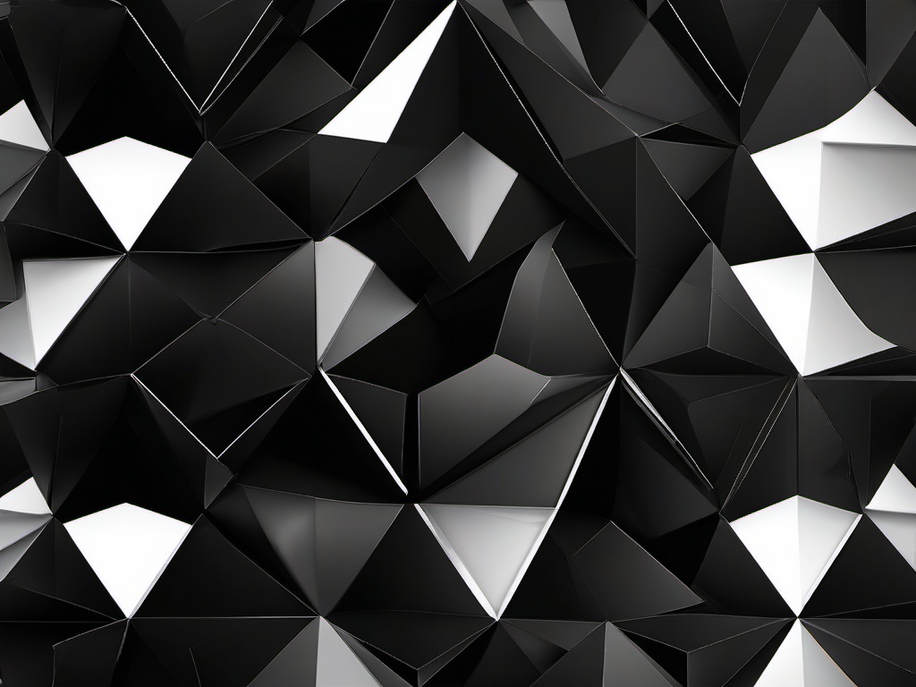 Geometric Black Wallpaper  ,desktop background wallpaper