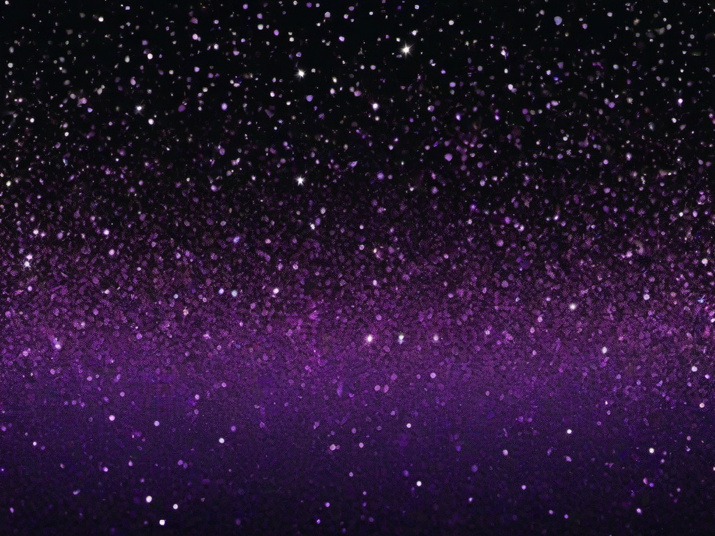 Purple Black Glitter Background  